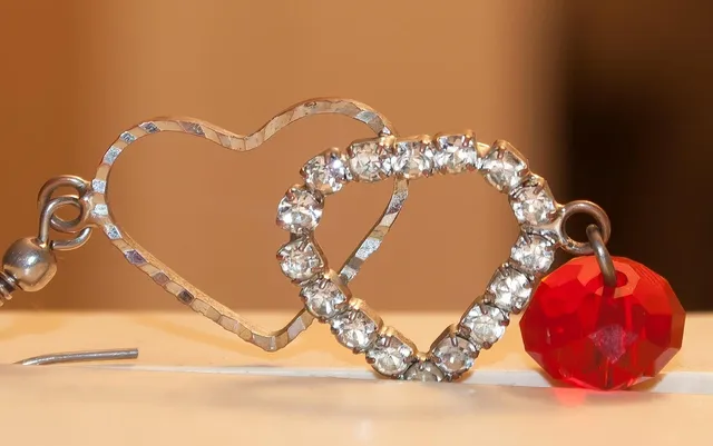 Initial Zircon earring (1 piece)